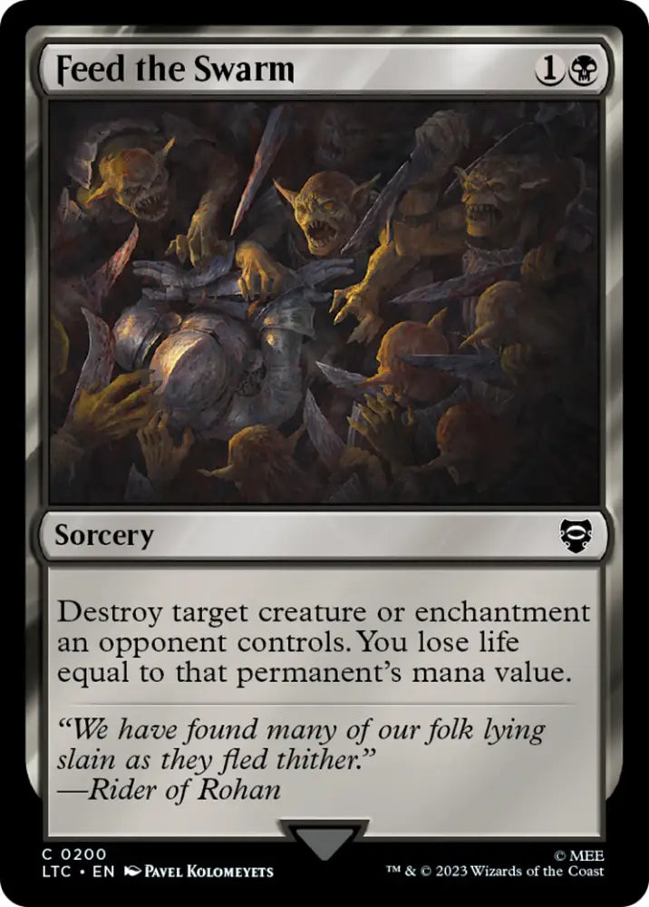 Feed the Swarm [The Lord of the Rings: Tales of Middle-Earth Commander] - MTG Single