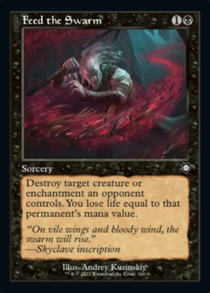 Feed the Swarm (Retro) [The Brothers’ War Commander] - MTG Single