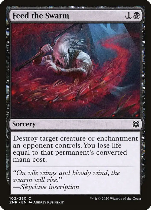 Feed the Swarm [Zendikar Rising] - MTG Single
