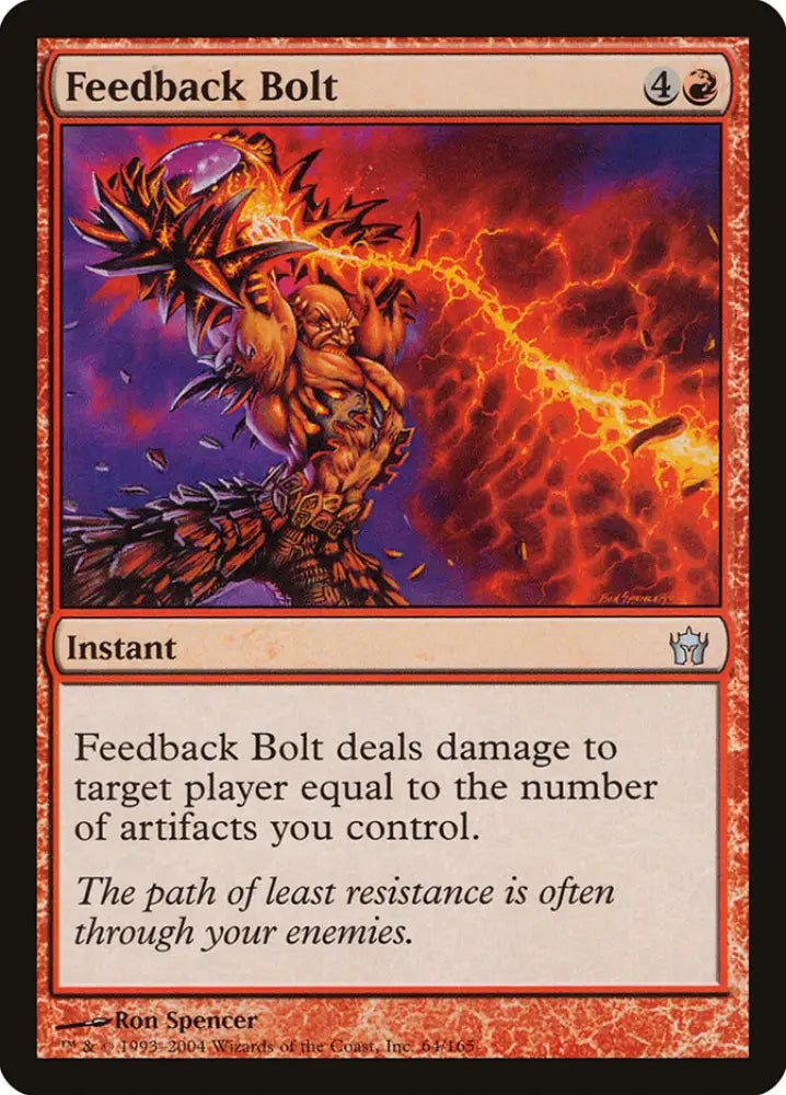 Feedback Bolt [Fifth Dawn] - MTG Single