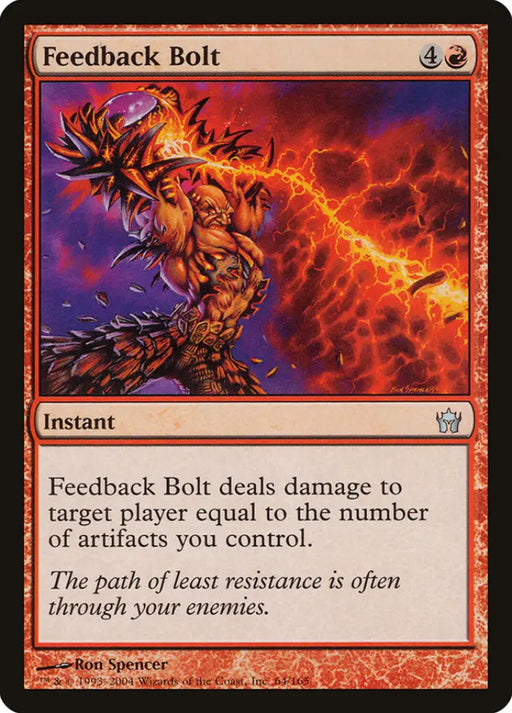 Feedback Bolt [Fifth Dawn] - MTG Single