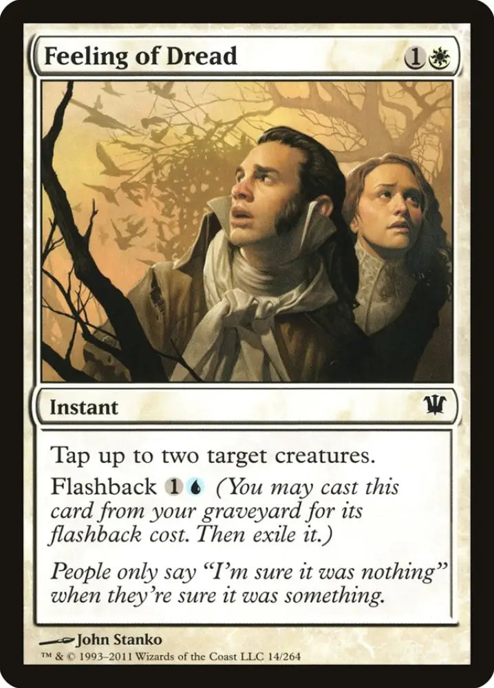 Feeling of Dread [Innistrad] - MTG Single