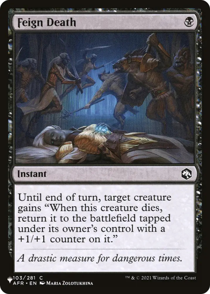 Feign Death [The List] - MTG Single