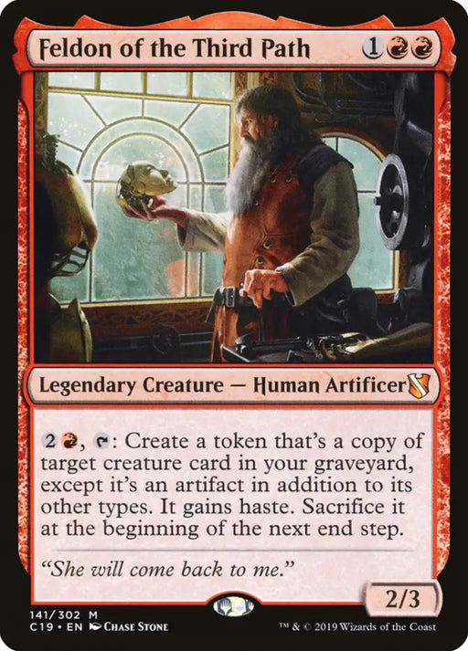 Feldon of the Third Path [Commander 2019] - MTG Single