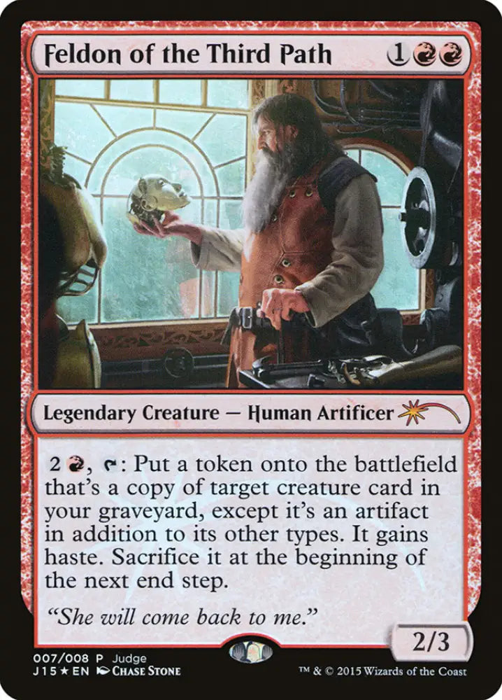 Feldon of the Third Path [Judge Gift Cards 2015] - MTG Single