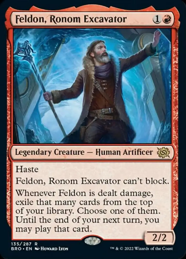 Feldon Ronom Excavator [The Brothers’ War] - MTG Single