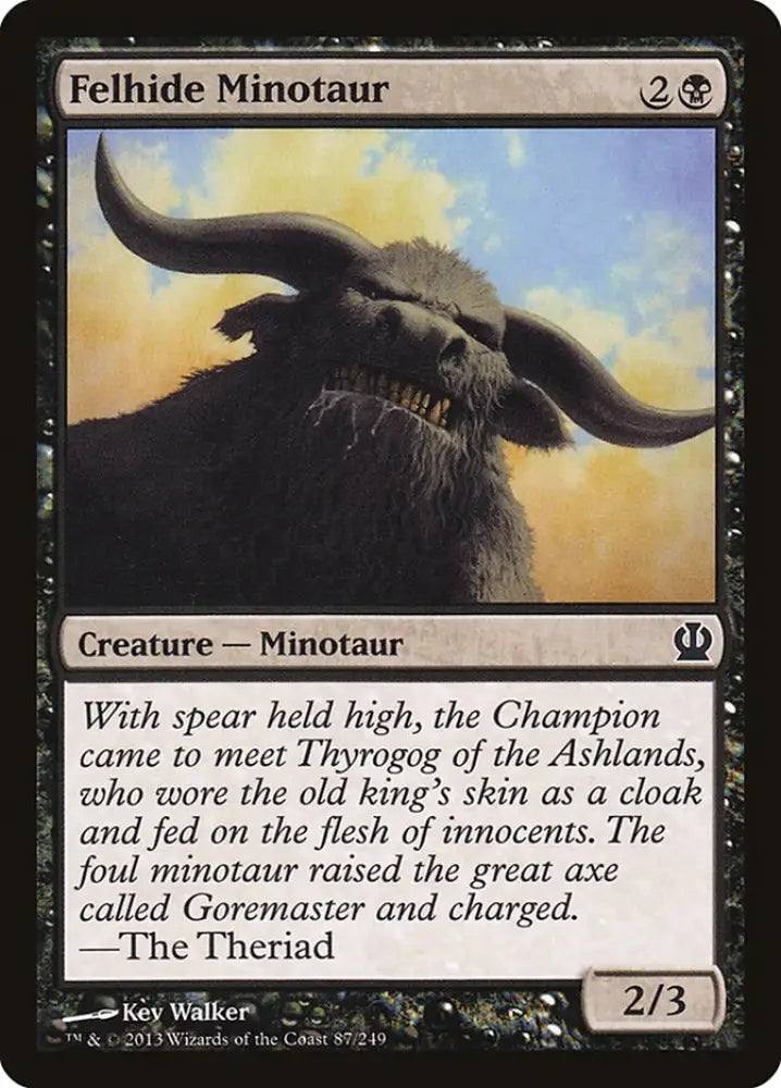 Felhide Minotaur [Theros] - MTG Single