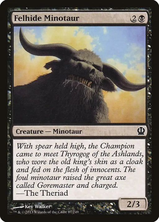 Felhide Minotaur [Theros] - MTG Single