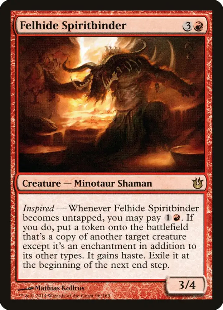 Felhide Spiritbinder [Born of the Gods] - MTG Single