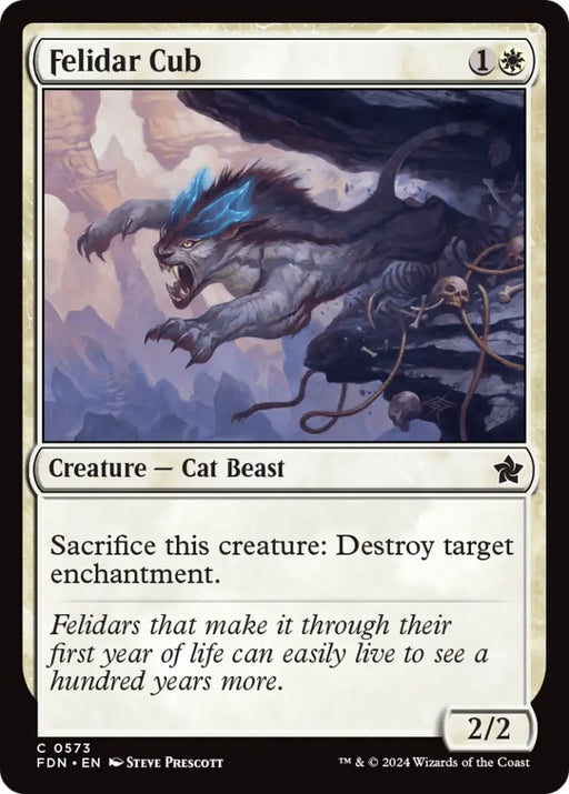 Felidar Cub [Foundations] - MTG Single