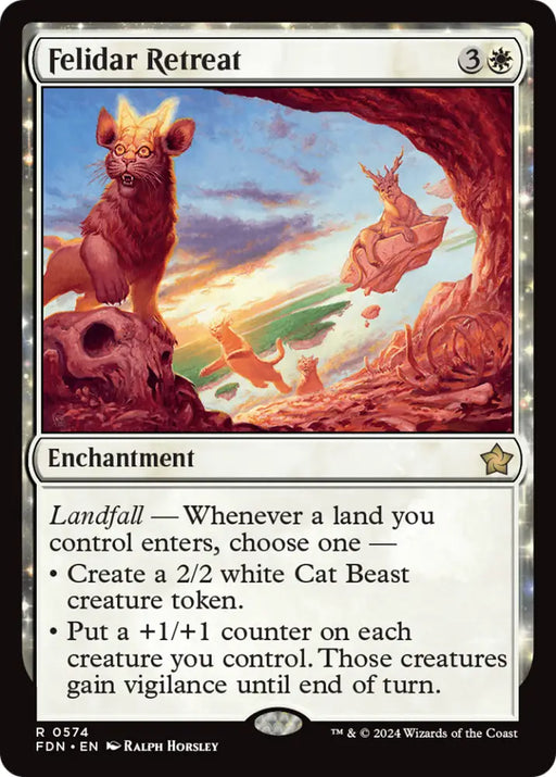 Felidar Retreat [Foundations] - MTG Single