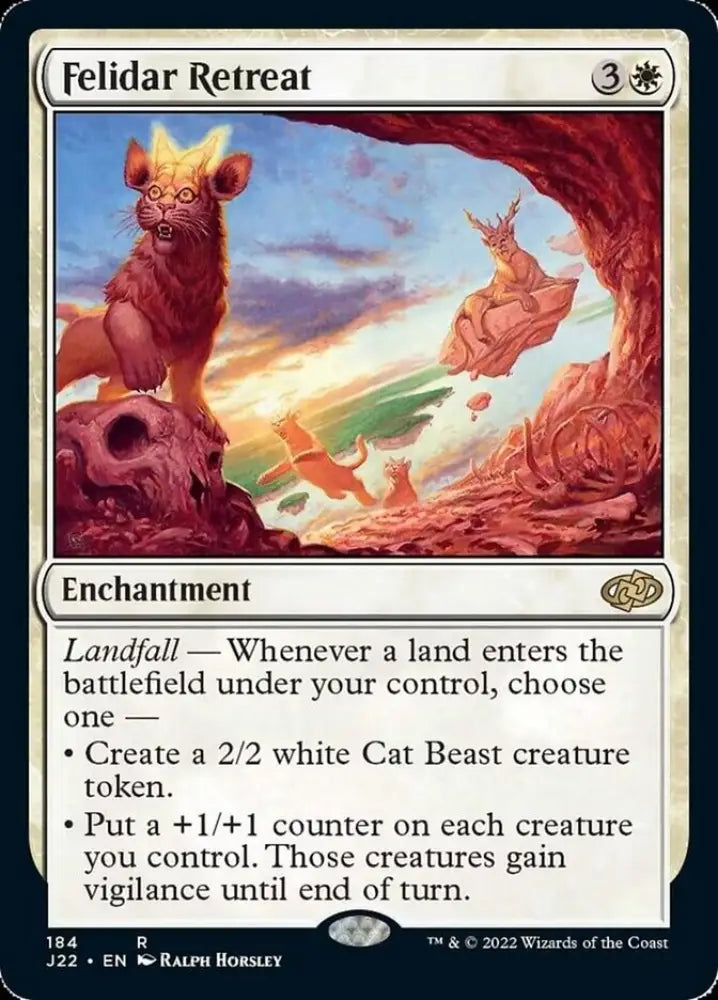 Felidar Retreat [Jumpstart 2022] - MTG Single