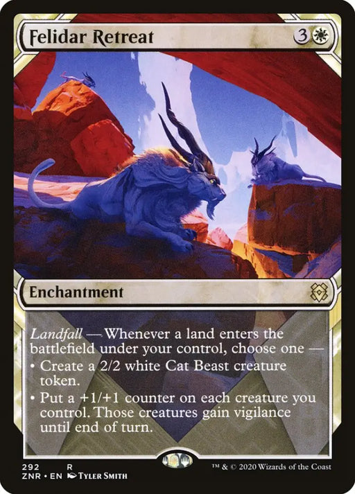 Felidar Retreat (Showcase) [Zendikar Rising] - MTG Single
