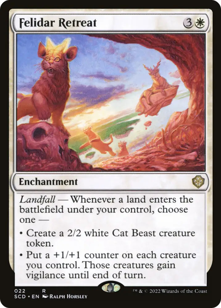 Felidar Retreat [Starter Commander Decks] - MTG Single