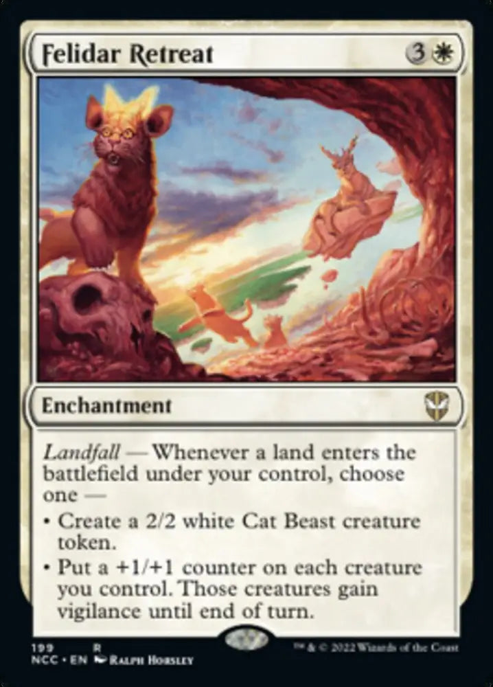 Felidar Retreat [Streets of New Capenna Commander] - MTG Single