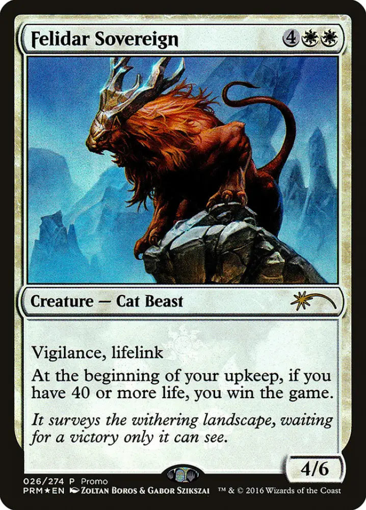 Felidar Sovereign [Resale Promos] - MTG Single