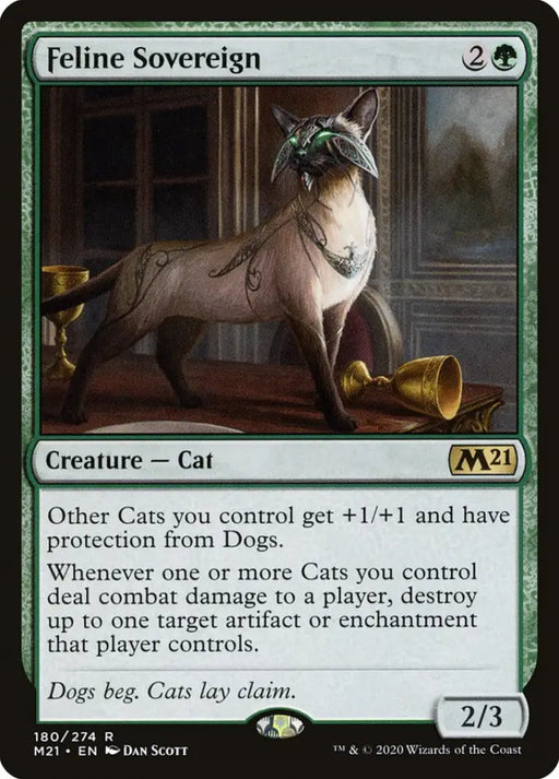 Feline Sovereign [Core Set 2021] - MTG Single