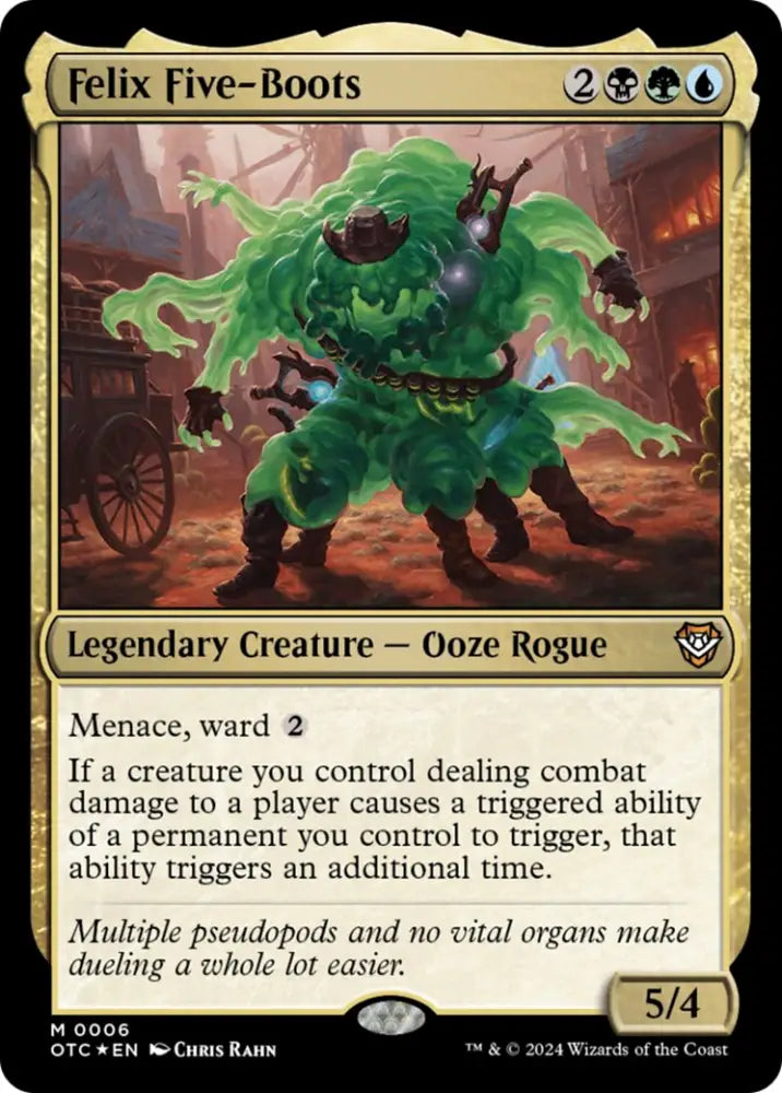 Felix Five-Boots [Outlaws of Thunder Junction Commander] - MTG Single
