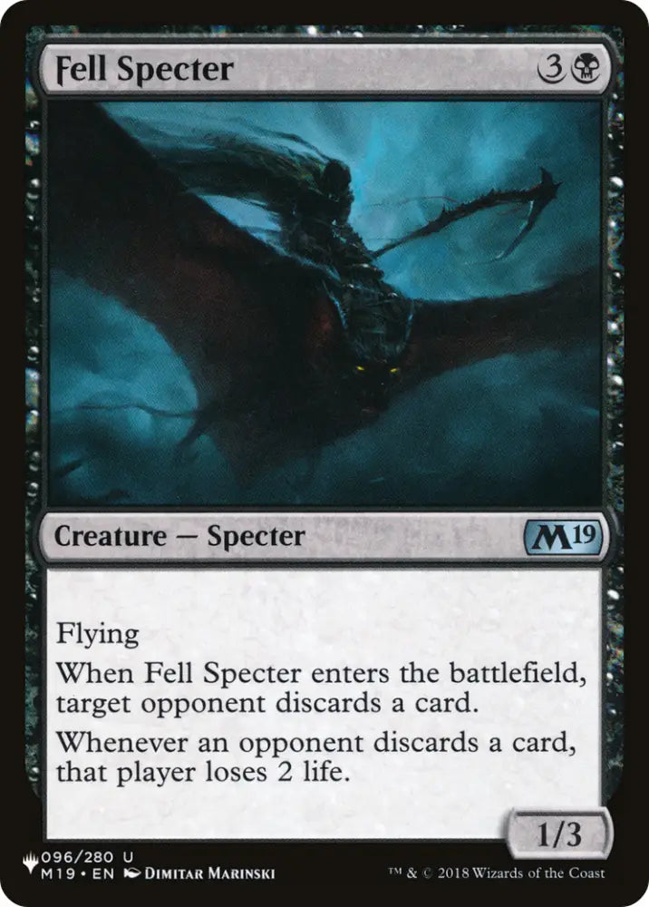 Fell Specter [The List] - MTG Single