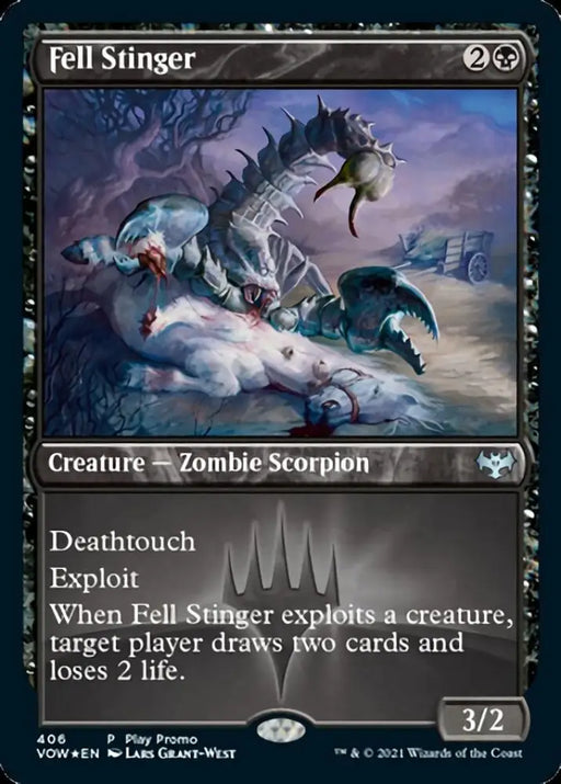 Fell Stinger (Play Promo) [Innistrad: Crimson Vow] - MTG Single
