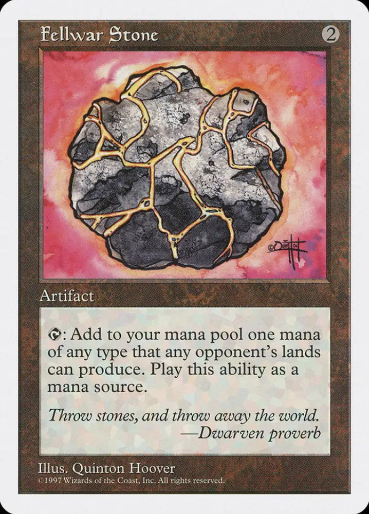 Fellwar Stone [Fifth Edition] - MTG Single