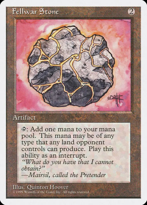 Fellwar Stone [Fourth Edition] - MTG Single