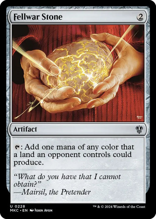 Fellwar Stone [Murders at Karlov Manor Commander] - MTG Single