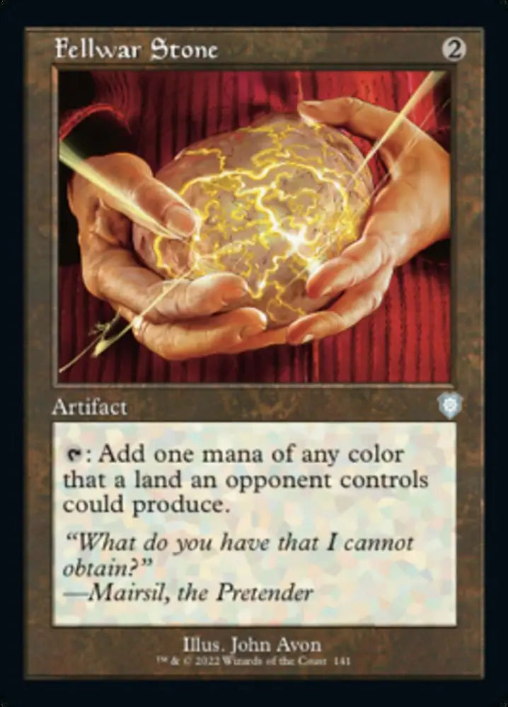 Fellwar Stone (Retro) [The Brothers’ War Commander] - MTG Single