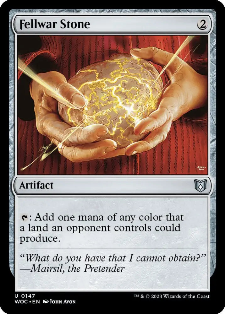 Fellwar Stone [Wilds of Eldraine Commander] - MTG Single