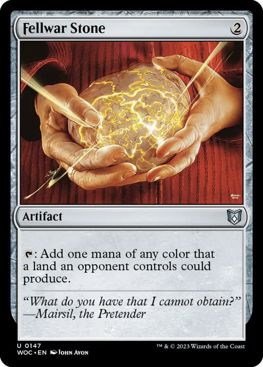 Fellwar Stone [Wilds of Eldraine Commander] - MTG Single
