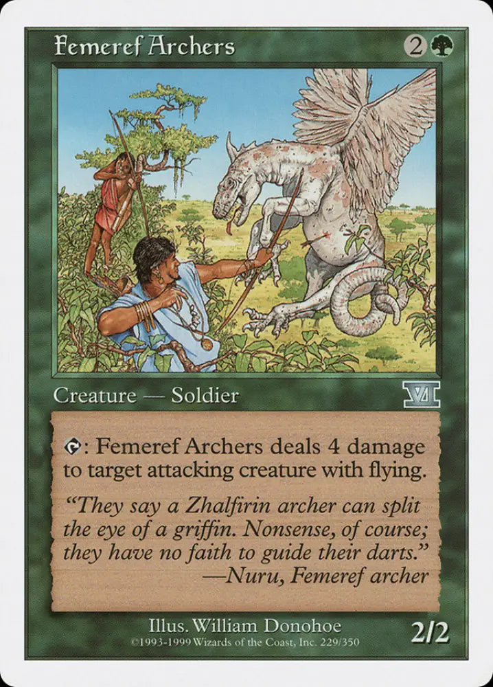 Femeref Archers [Classic Sixth Edition] - MTG Single