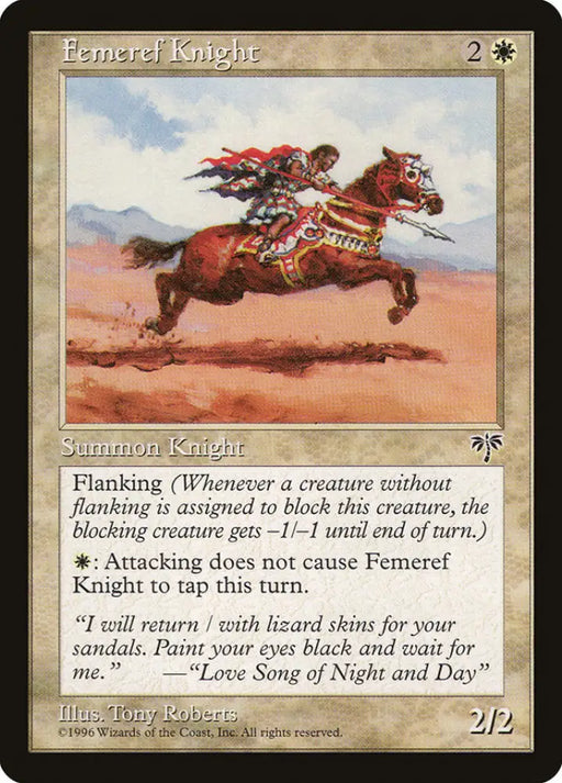 Femeref Knight [Mirage] - MTG Single