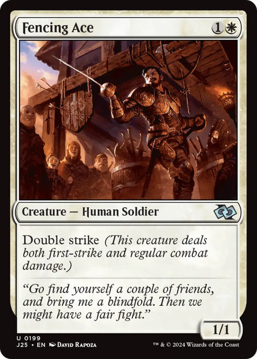 Fencing Ace [Foundations Jumpstart] - MTG Single