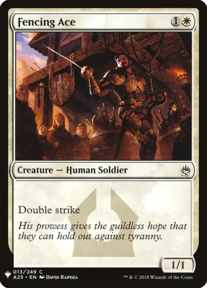 Fencing Ace [Mystery Booster] - MTG Single