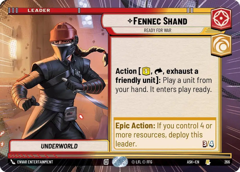 Fennec Shand - Ready for War (Hyperspace) (266) [Ashes of the Empire]