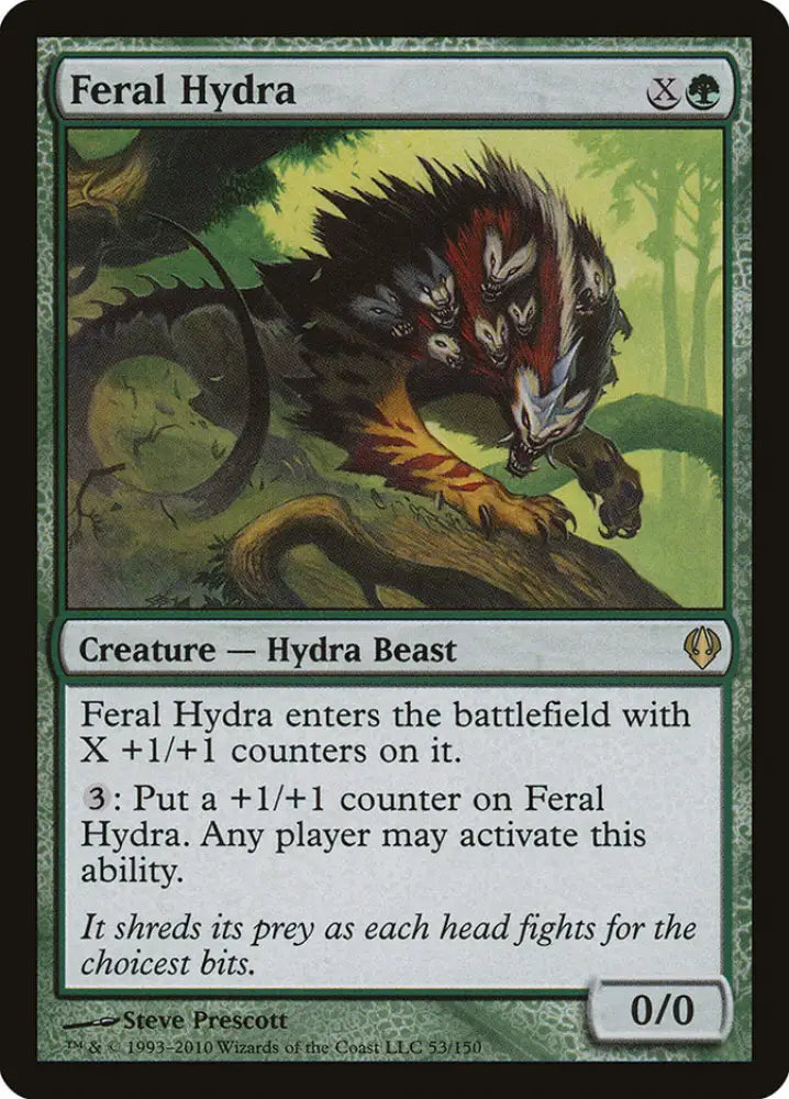 Feral Hydra [Archenemy] - MTG Single