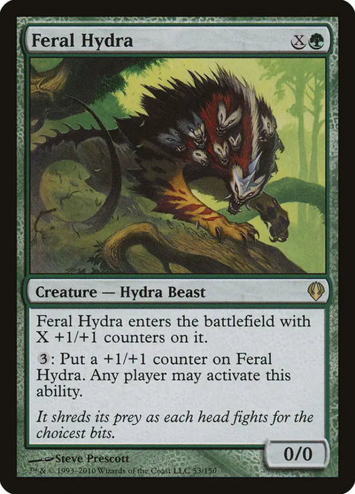 Feral Hydra [Archenemy] - MTG Single
