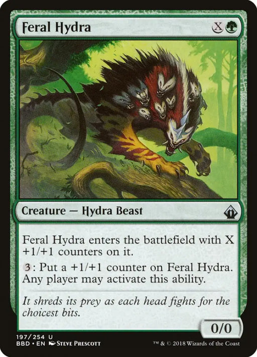 Feral Hydra [Battlebond] - MTG Single