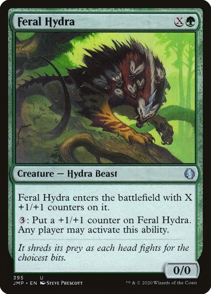 Feral Hydra [Jumpstart] - MTG Single