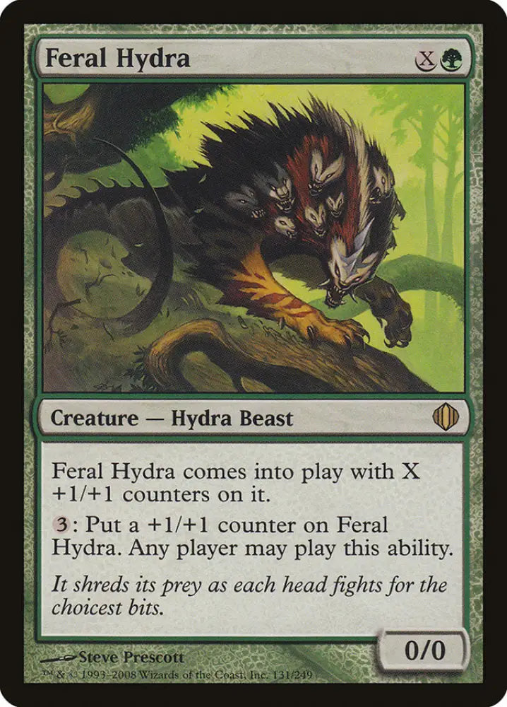 Feral Hydra [Shards of Alara] - MTG Single