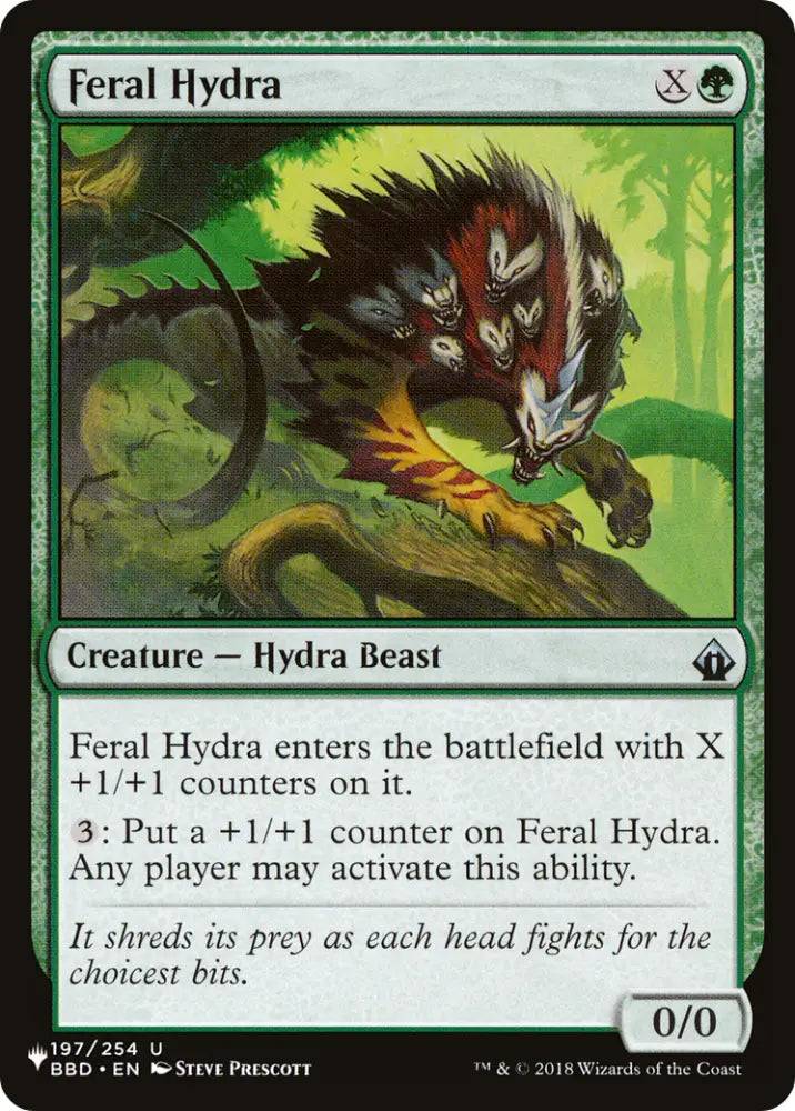 Feral Hydra [The List] - MTG Single