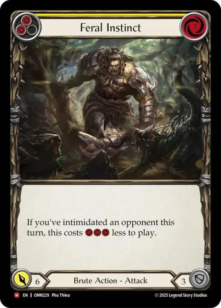 Feral Instinct (OMN229) [Omens of the Third Age]