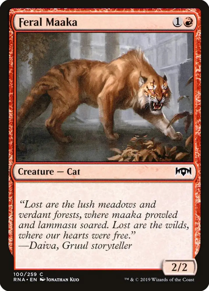 Feral Maaka [Ravnica Allegiance] - MTG Single