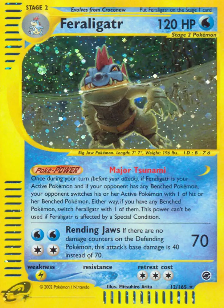 Feraligatr (12/165) [Expedition: Base Set] - Pokemon Single