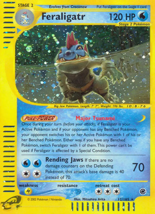 Feraligatr (12/165) [Expedition: Base Set] - Pokemon Single