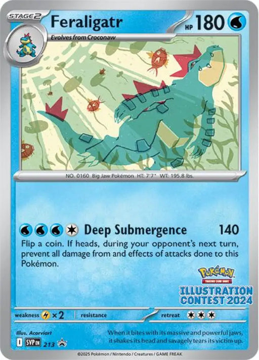 Feraligatr (213) [Scarlet & Violet: Black Star Promos] - Pokemon Single