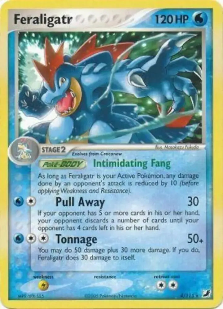 Feraligatr (4/115) (Theme Deck Exclusives) [EX: Unseen Forces] - Pokemon Single