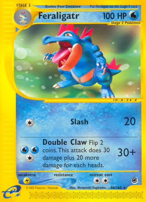 Feraligatr (46/165) [Expedition: Base Set] - Pokemon Single