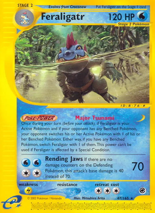 Feraligatr (47/165) [Expedition: Base Set] - Pokemon Single