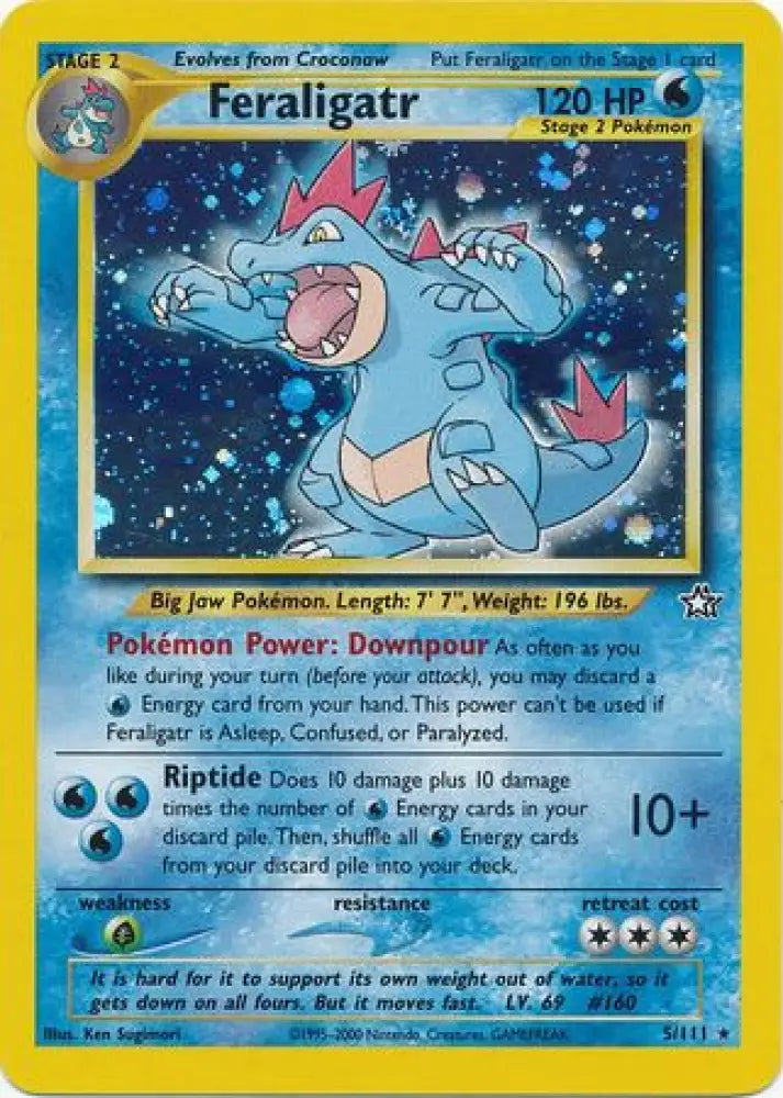 Feraligatr (5/111) [Neo Genesis Unlimited] - Pokemon Single